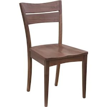 Customizable Solid Wood Dining Side Chair